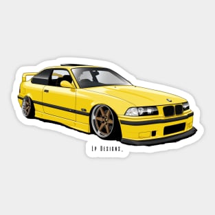 E36 M3 Sticker